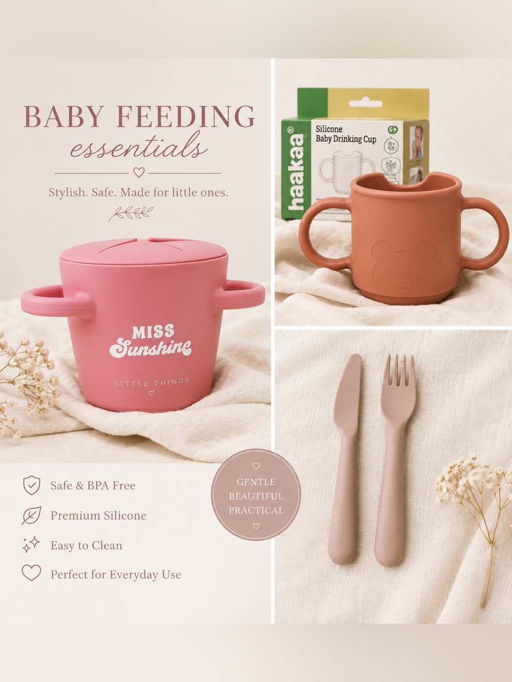 Baby Feeding Essentials Bundle